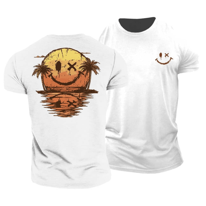 Isaac | Summer Smiley T-shirt