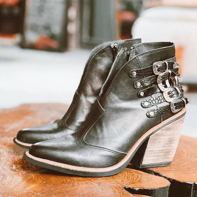 Vintage Leather Boots