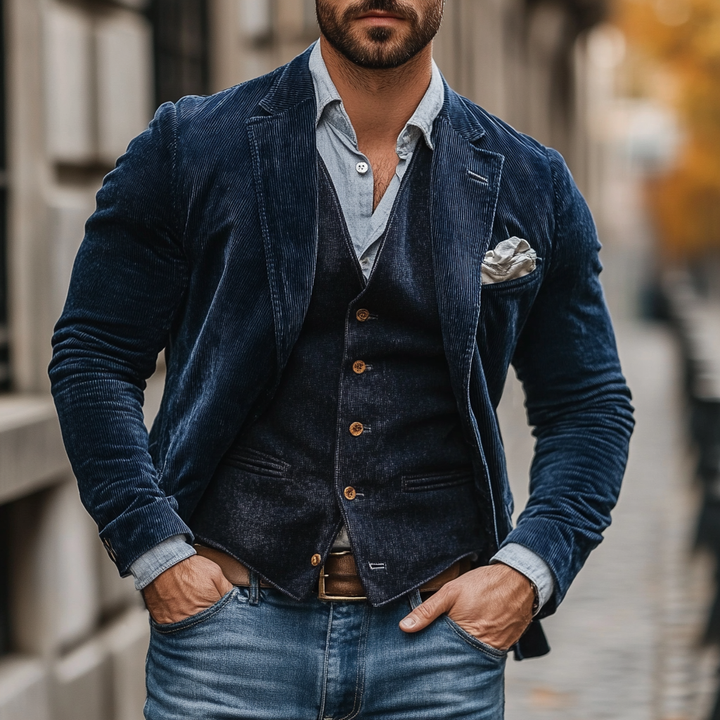 Declan | Vintage Blazer and Vest
